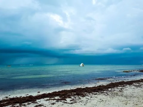 Cancun beach Stock Photos