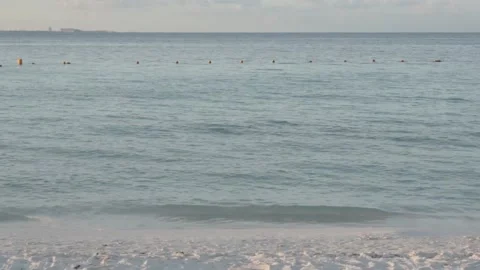 Cancun - Beach Waves Stock Footage 143859782