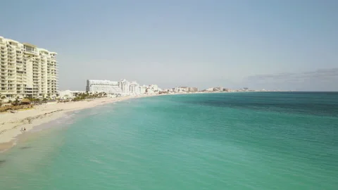 Cancun Breach , Mexico Stock Footage 157786545