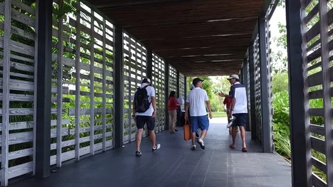 CANCUN HOTEL Stock Footage 128095398