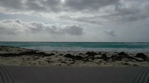 Cancun Shoreline Stock Footage 154825301