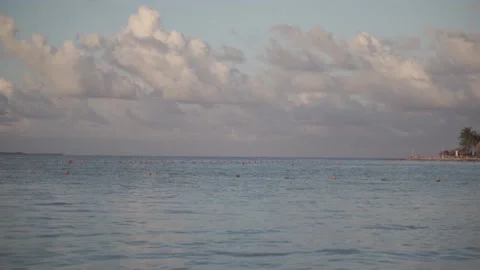 Cancun - Sunset Beach Stock Footage 144785229