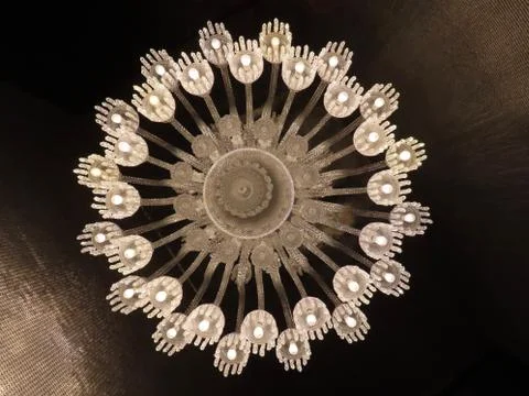 Candelabra with multiple branches Stock Photos