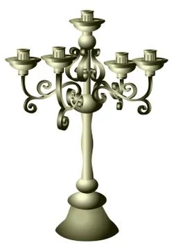 Candelabrum Stock Illustration