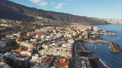 Candelaria. aerial view Video stock 100968765