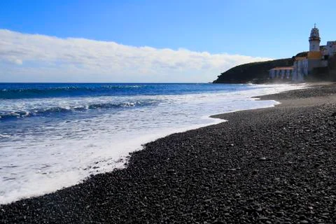 Candelaria beach Stock Photos