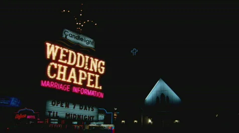 CandelightWeddingChapel Stockbeeldmateriaal 449127