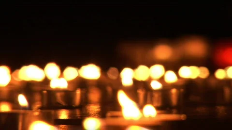 Candels burning 2 Stock Footage 474293