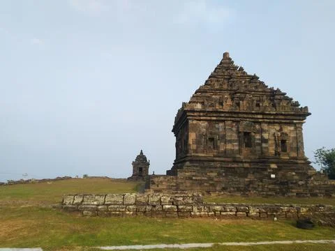 Candi Ijo Natural Scenery Stock Photos
