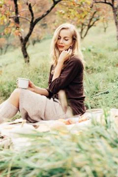 Candid portrait model. Foto stock