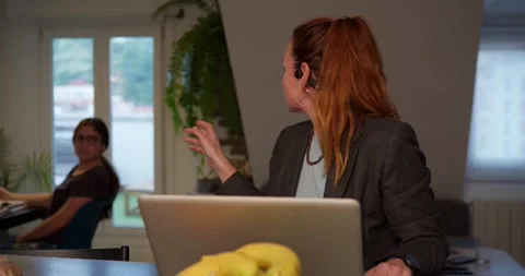 A candid scene of focused professional. Stock Footage 334776054