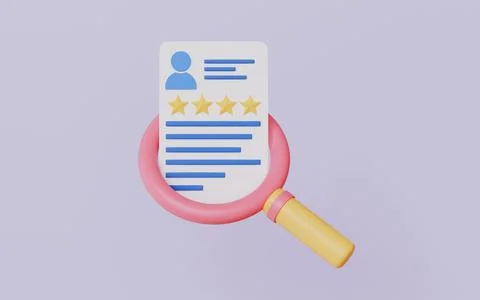 Candidate questionnaire checklist for vacancy, Job search, Human resources Stock Illustration