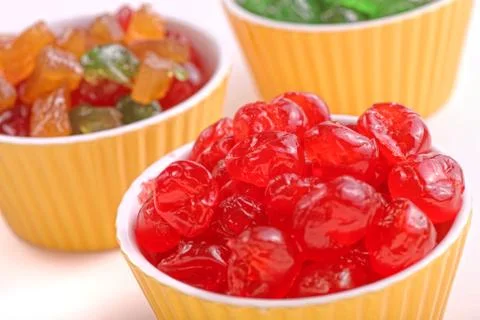 Candied fruit Stock Photos