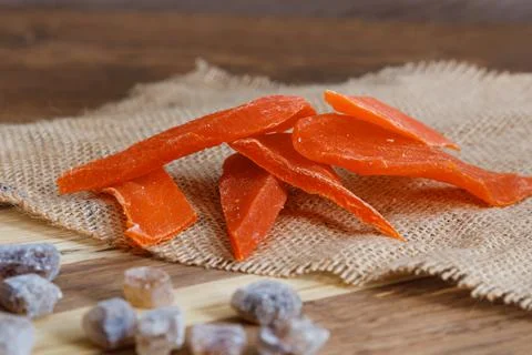 Candied fruit Stock Photos