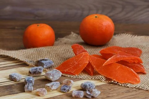 Candied fruit Stock Photos