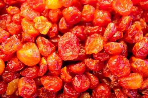 Candied tomatoes Stock Photos