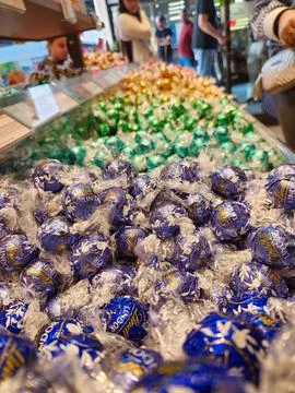 Candies in a candy store Stock Photos