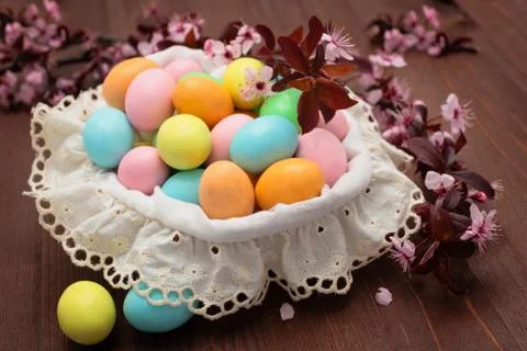 Candies for Easter day. Stock Photos