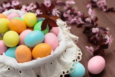 Candies for Easter day. Stock Photos