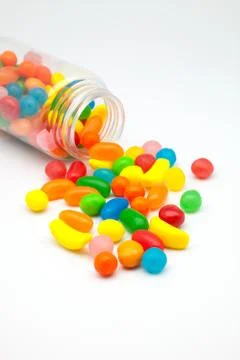 Candies of fruit Stock Photos