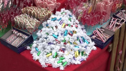 Candies on the stand 動画素材 70327375