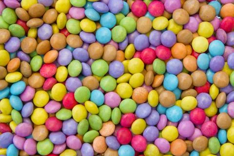 Candies texture background Stock Photos