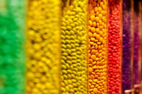 Candies texture Stock Photos