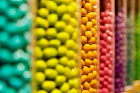 Candies texture Stock Photos