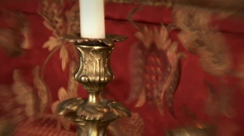 Candle 001 Stock Footage 712625
