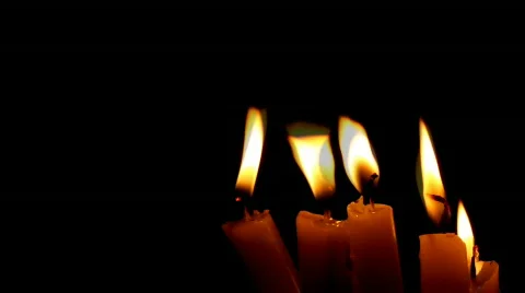 Candle 1 Stock Footage 350353