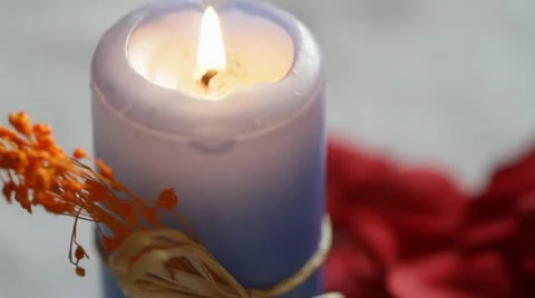 Candle 2 Stock Footage
