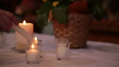 Candle 2 Stock Footage 233185324