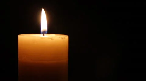 Candle 3 Stock Footage