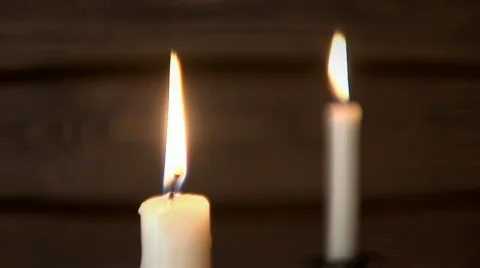 Candle and wind Stock-Footage 712588