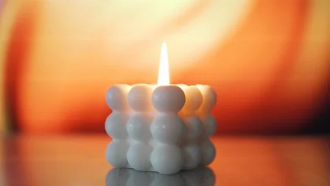 Candle Background Stock Footage 129552787