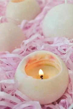 Candle ball Stock Photos