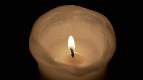 A Candle Being Lit Stock Footage 82831767