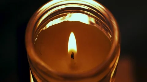 Candle Blown Out in Slow Motion Stock Footage 300892790