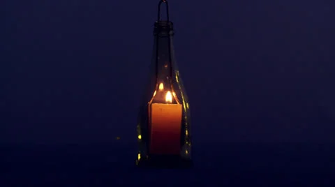 Candle in a bottle Vidéo 22770335