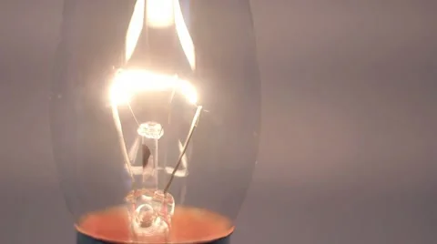 Candle Bulb Turns on 2 Video stock 8688067