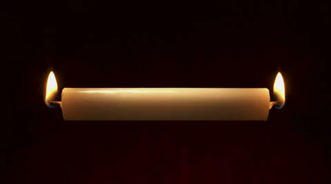 Candle burning at both ends,  jm0307 Stock Footage 35336777
