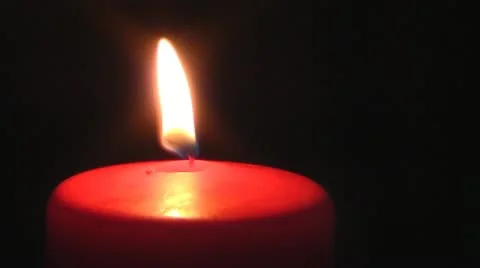 Candle burning Stock Footage 10902119
