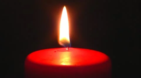 Candle burning Stock Footage 10902120