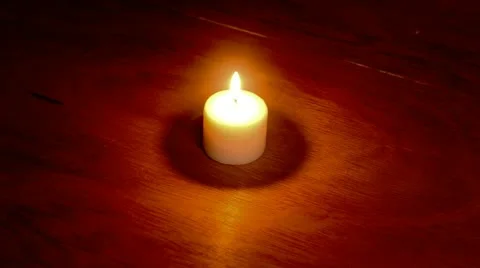 Candle Burning Stock Footage 11473843
