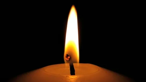 CANDLE BURNING 動画素材 12239000