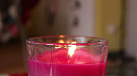 Candle burning Stock Footage 36239367