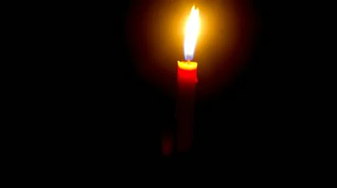 Candle burning Timelapse Stock Footage 21848152