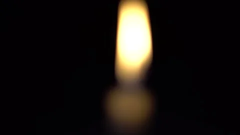 The candle burns Stock Footage 155607102