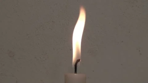 Candle - close up (2) Stock Footage 22369174
