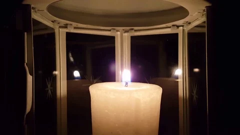 Candle close up Stock Footage 83875646
